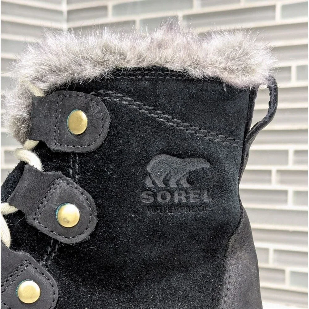 Sorel Explorer Joan Suede Boots Waterproof Snow Winter Cozy Women's Size 5 36